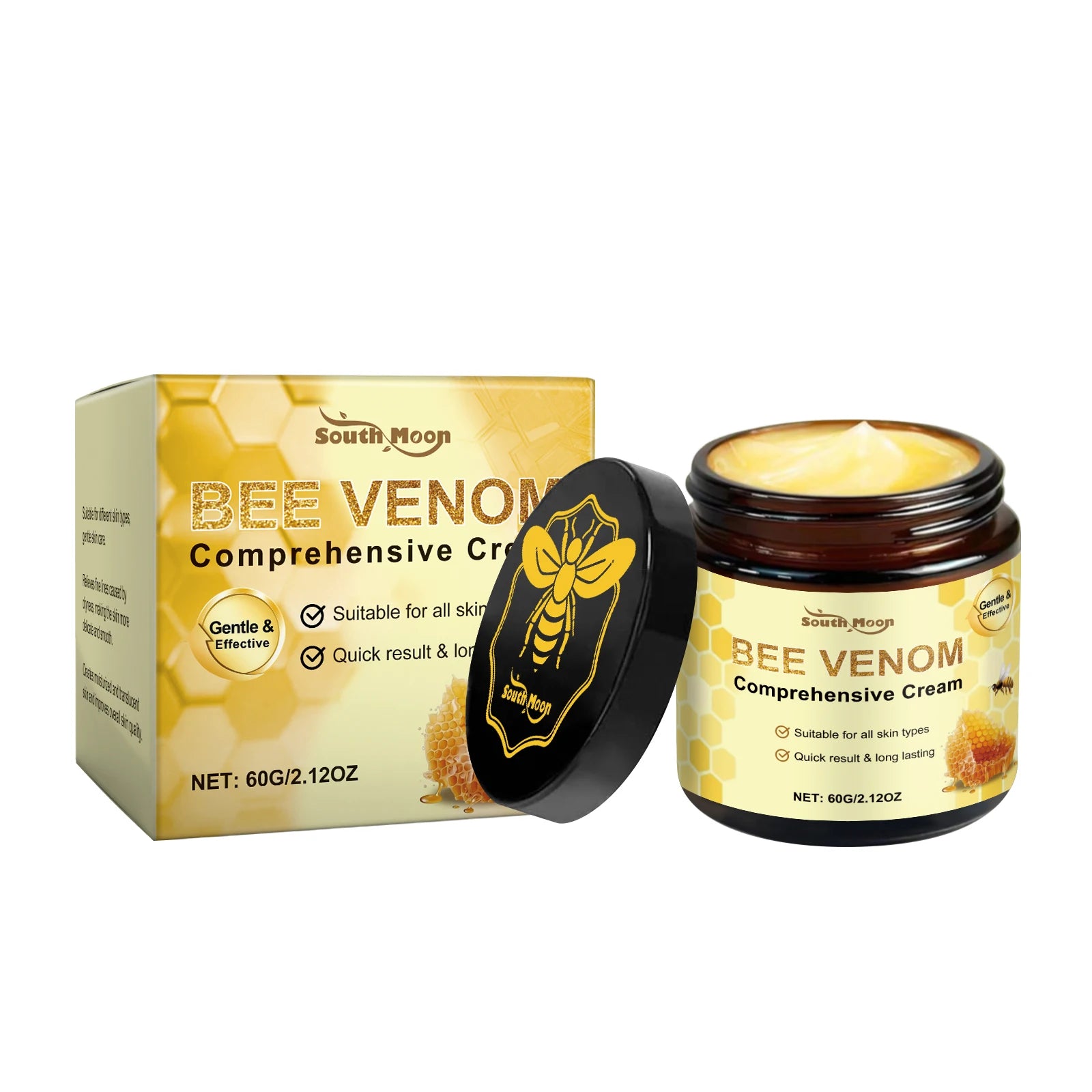 Crema de Veneno de Abeja - Hidratación Profunda y Firmeza Facial