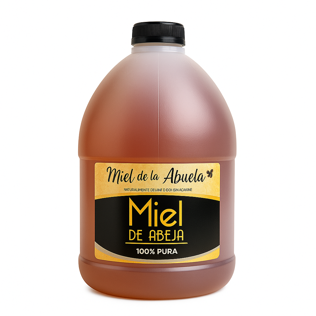 Galón de Miel de Abeja 100% Pura – Directa del Apicultor a tu Mesa