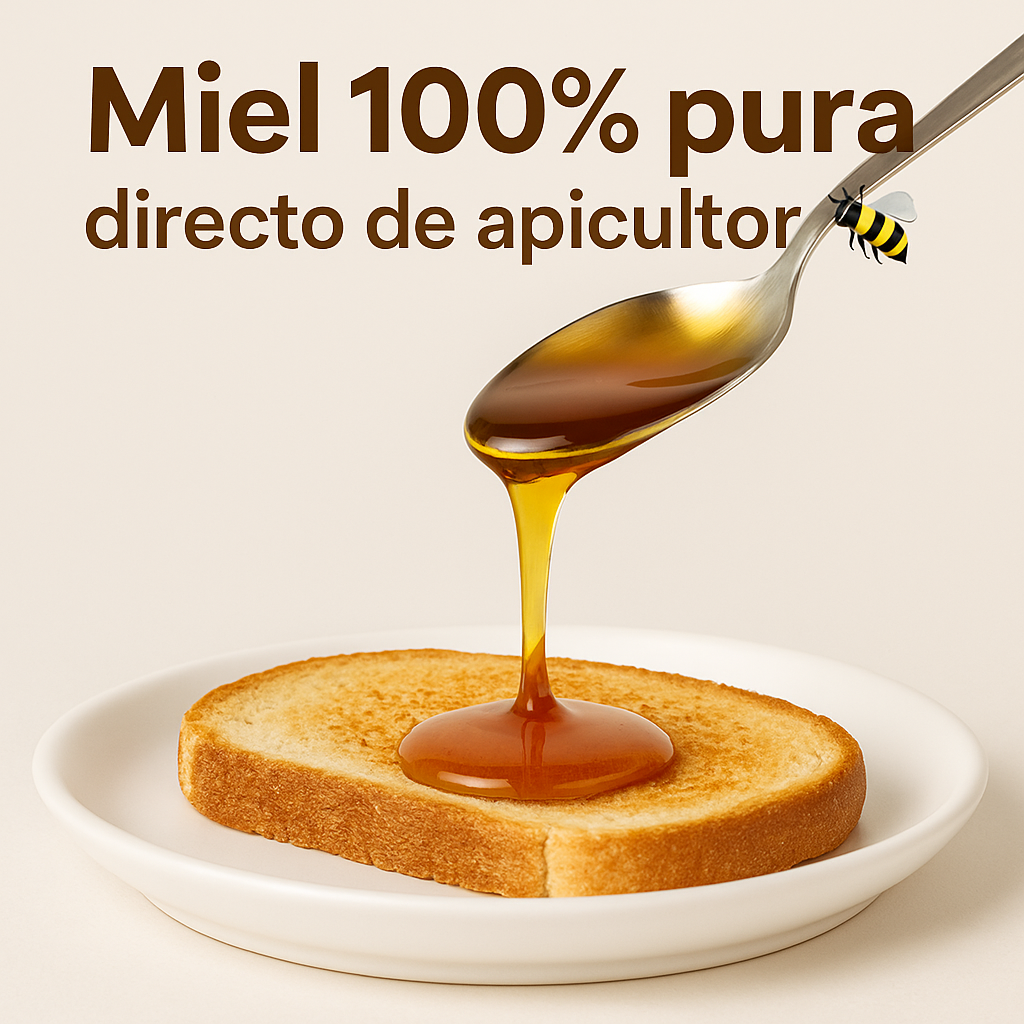 Medio Galón de Miel de Abeja 100% Pura – 64 onzas