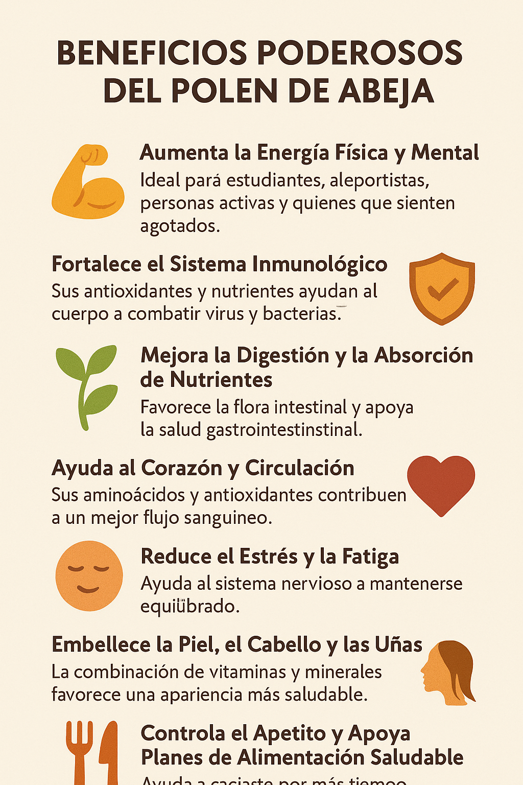 Polen de Abeja Miel de la Abuela – Energía Pura y Nutrición Natural