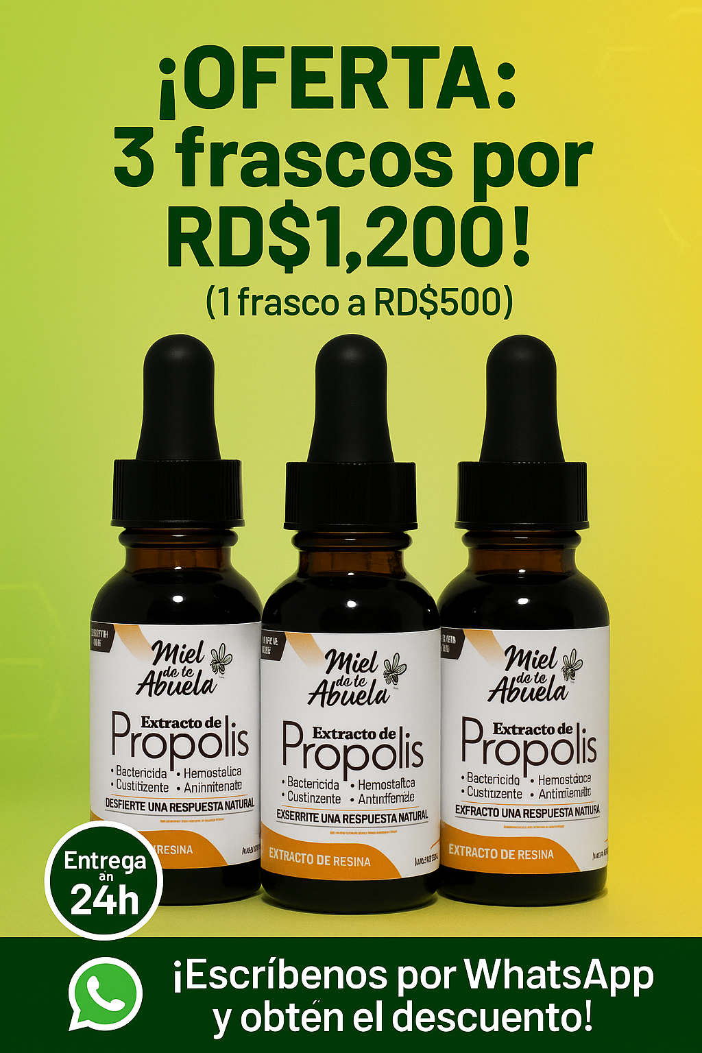 Extracto de Propóleo – Miel de la Abuela